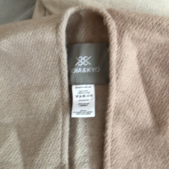 Woven scarfigan with fringe - Picture 5 of 5